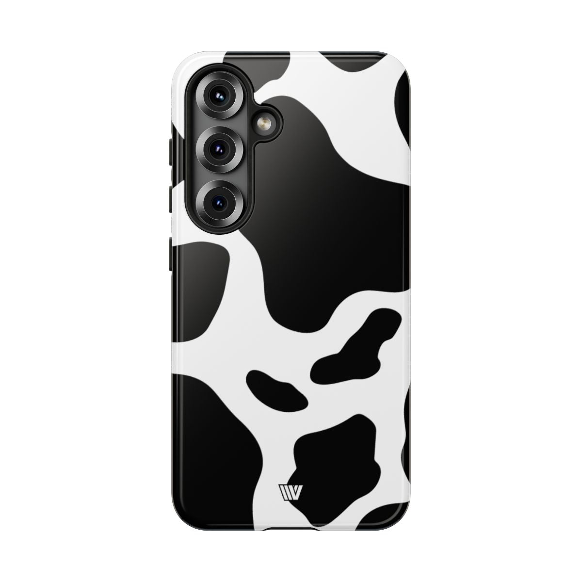 Cow Print Tough Phone Case – Samsung Galaxy S25, Glossy