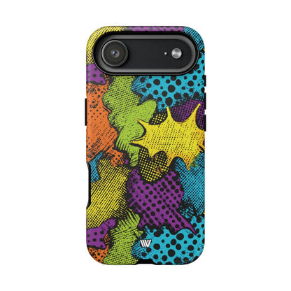 Comic Burst Tough Phone Case – iPhone 17 Air, Matte