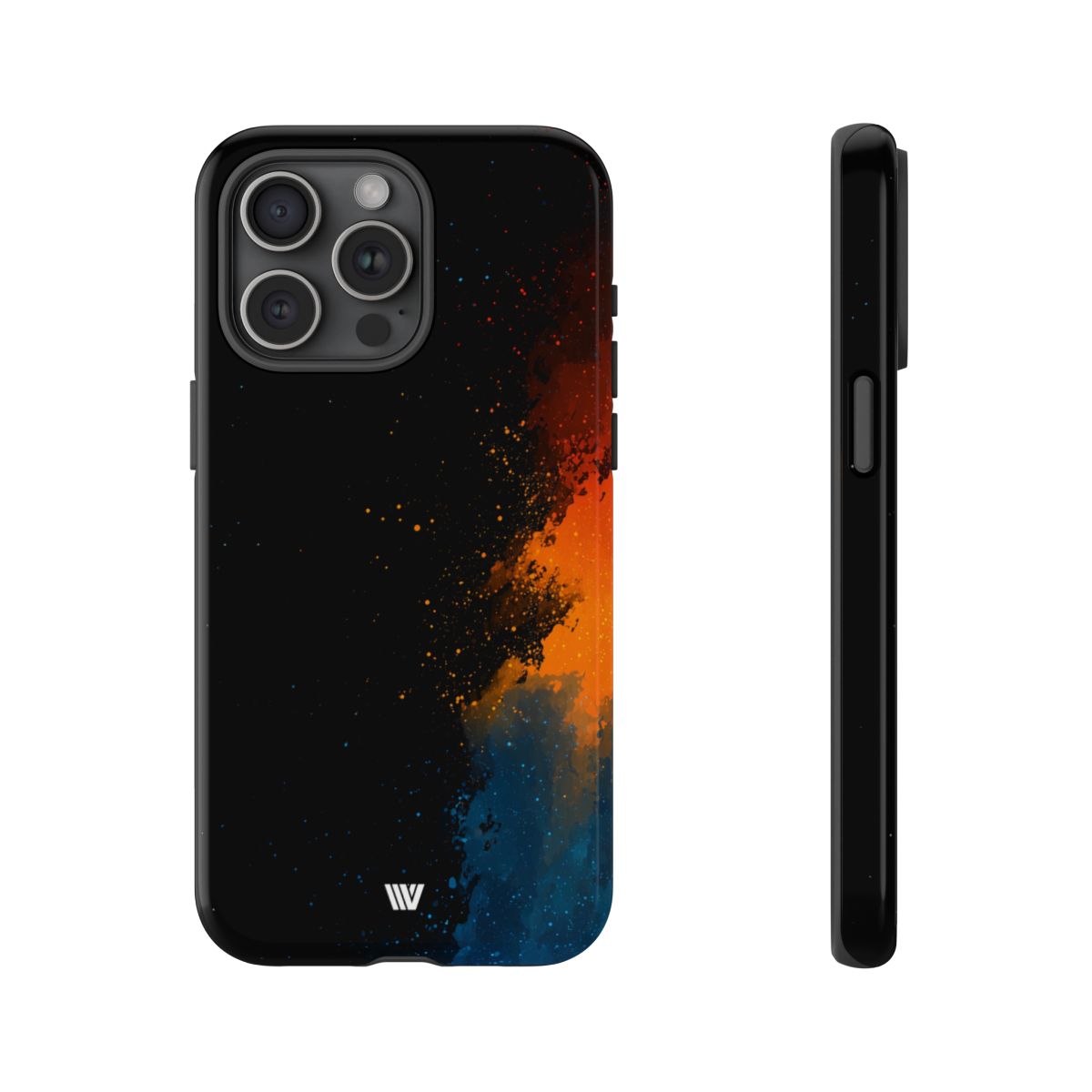 Void Splatter Tough Phone Case – iPhone 15 Pro Max, Glossy