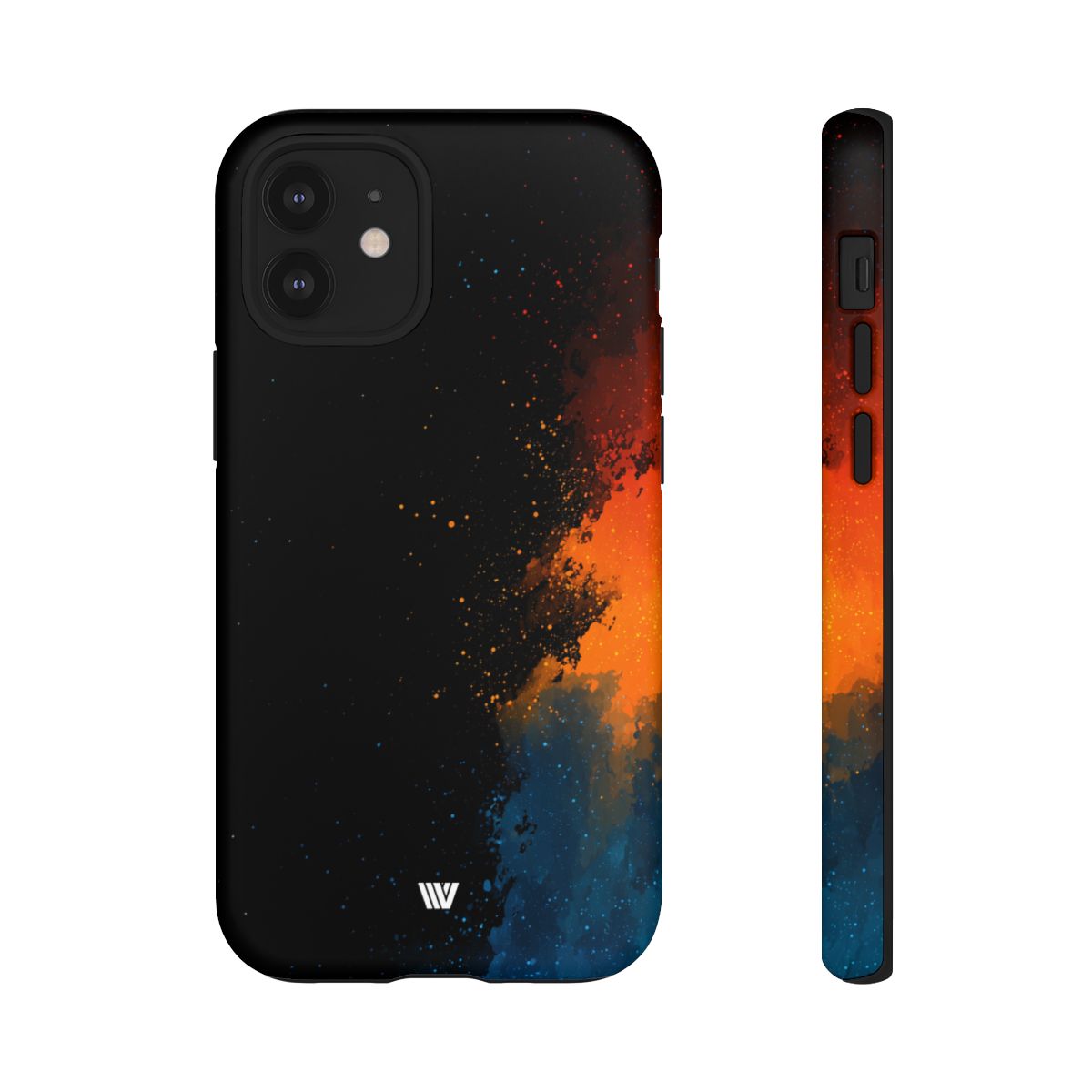 Void Splatter Tough Phone Case – iPhone 12 Mini, Matte