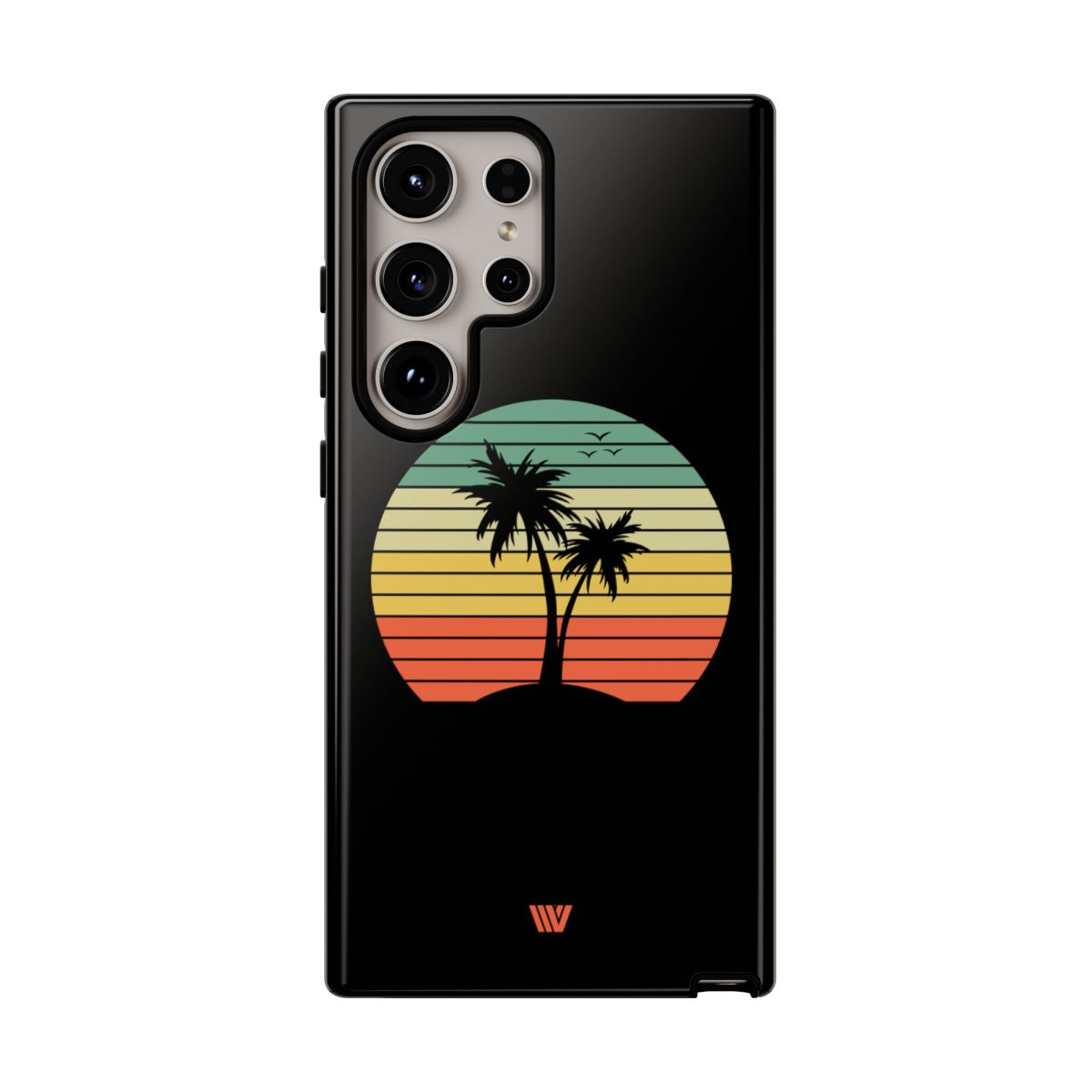 Retro Palms Tough Phone Case – Samsung Galaxy S24 Ultra, Glossy