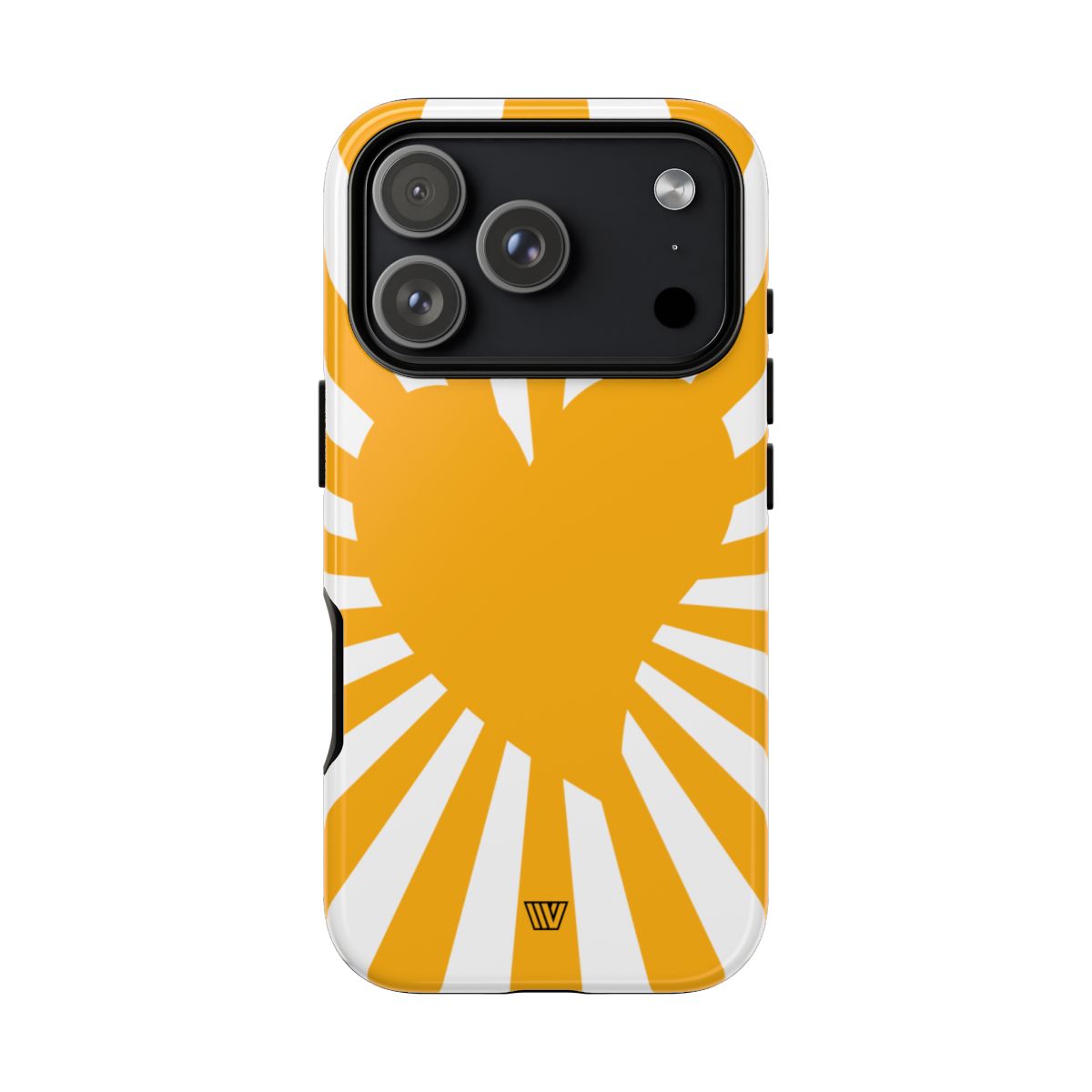 Heart Sun Rays Tough Phone Case – iPhone 18 Pro, Glossy