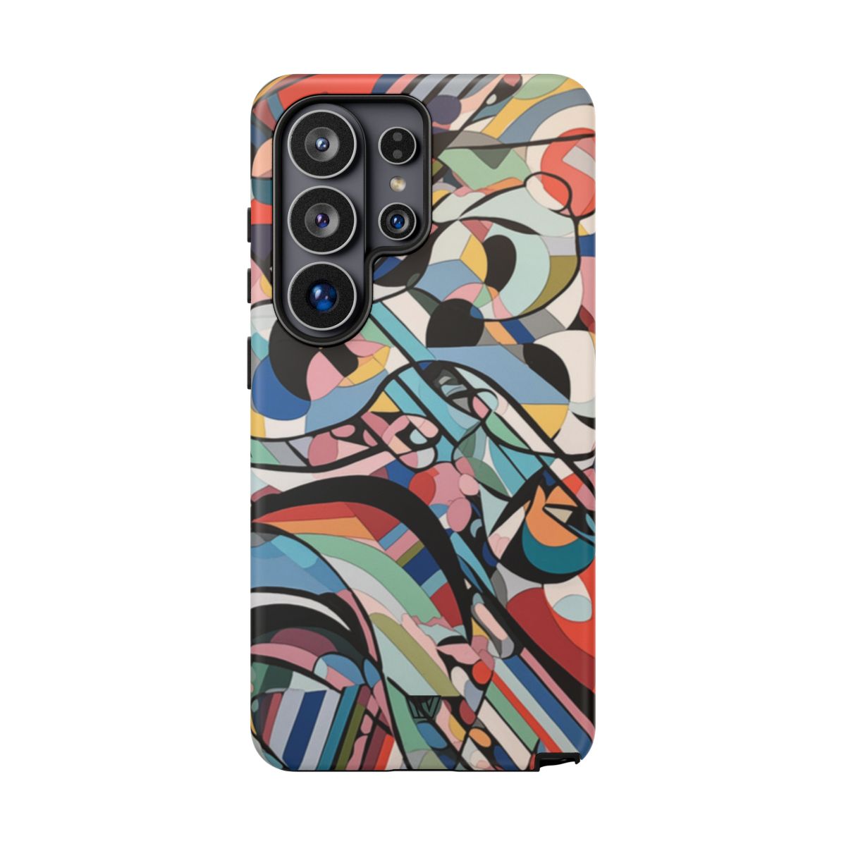 Abstract Mural Tough Phone Case – Samsung Galaxy S26 Ultra, Matte