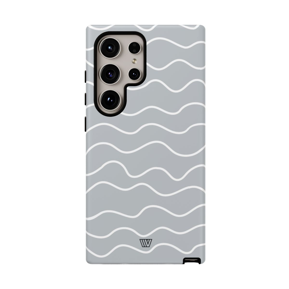Gray Waves Tough Phone Case – Samsung Galaxy S24 Ultra, Matte