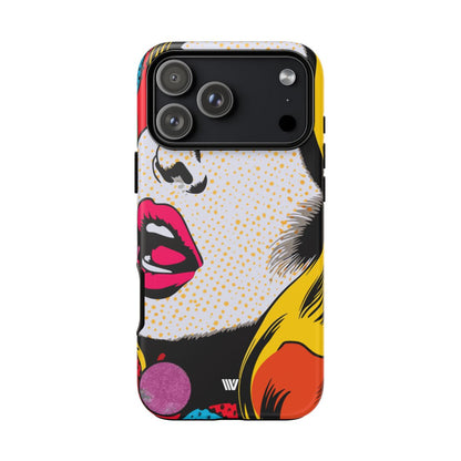 Pop Art Face Tough Phone Case – iPhone 18 Pro Max, Matte