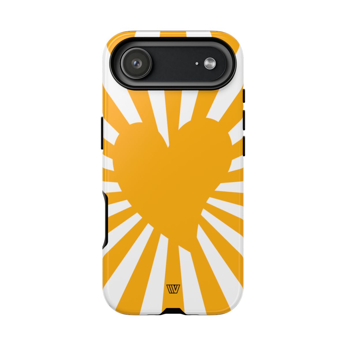 Heart Sun Rays Tough Phone Case – iPhone 17 Air, Glossy