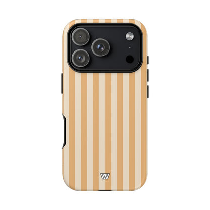 CREAMSICLE STRIPES | Tough Phone Case