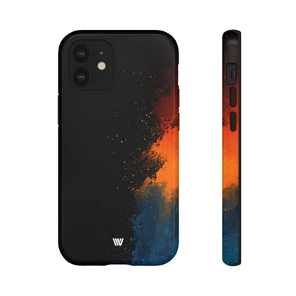 Void Splatter Tough Phone Case – iPhone 12 Mini, Glossy