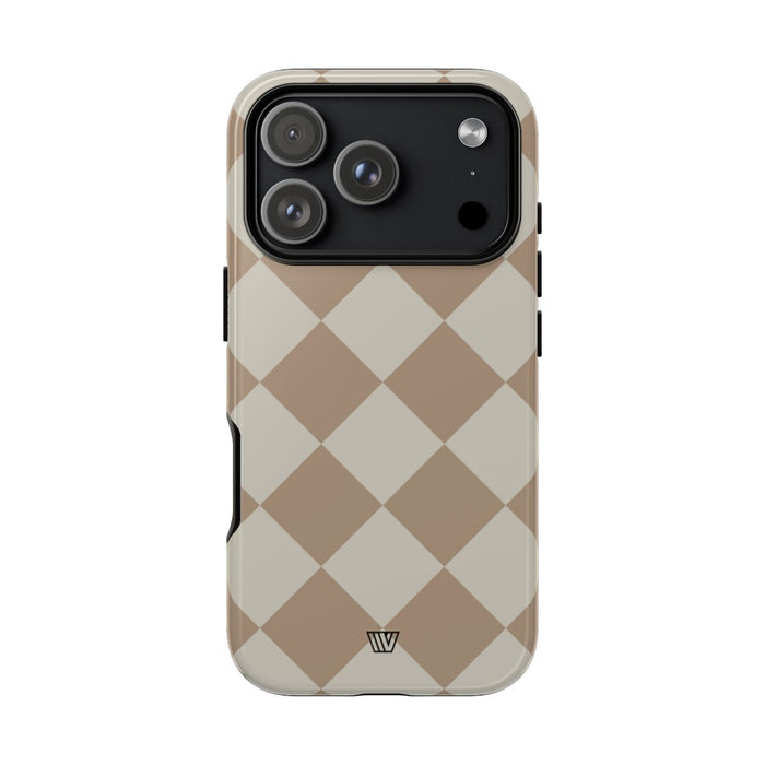 Neutral Diamond Tough Phone Case – iPhone 18 Pro, Glossy
