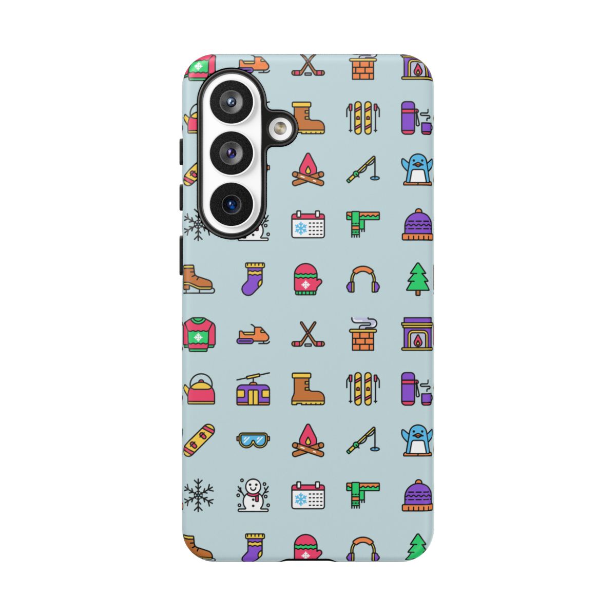 Winter Icons Tough Phone Case – Samsung Galaxy S26 Plus, Matte