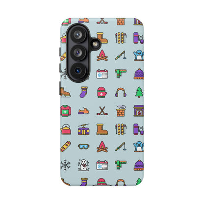 Winter Icons Tough Phone Case – Samsung Galaxy S26, Matte