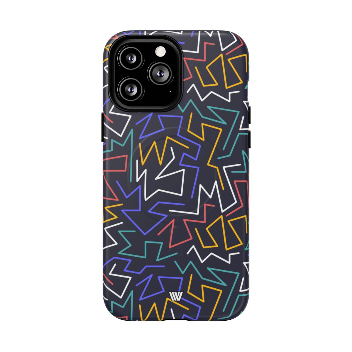 Zigzag Night MagSafe Tough iPhone Case – iPhone 13 Pro Max, Matte