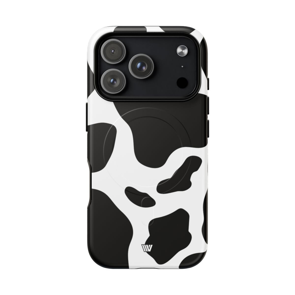 Cow Print MagSafe Tough iPhone Case – iPhone 17 Pro, Matte