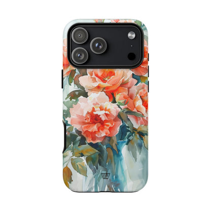 Peony Dreams Tough Phone Case – iPhone 17 Pro Max, Matte