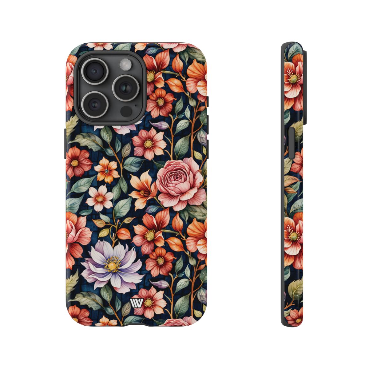 Night Bloom Bouquet Tough Phone Case – iPhone 15 Pro Max, Glossy