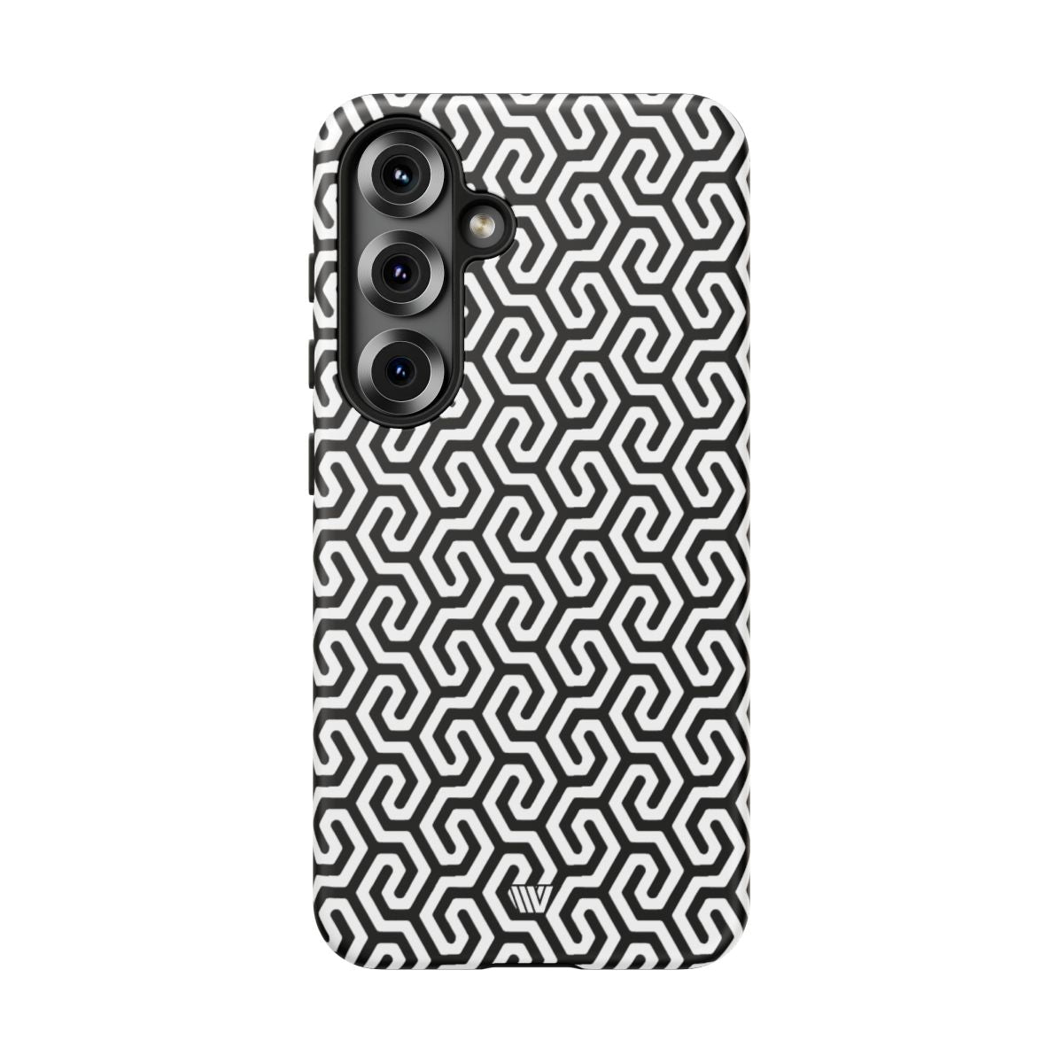Twisted Grid Tough Phone Case – Samsung Galaxy S25, Matte