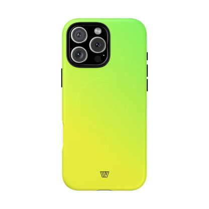 LEMON LIME NEON | MagSafe Tough iPhone Case