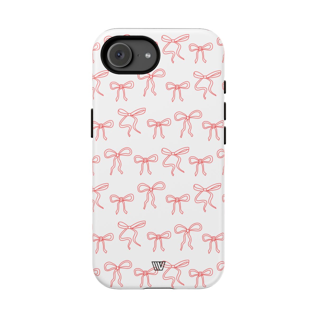 Red Ribbon Charm Tough Phone Case – iPhone 17e, Matte