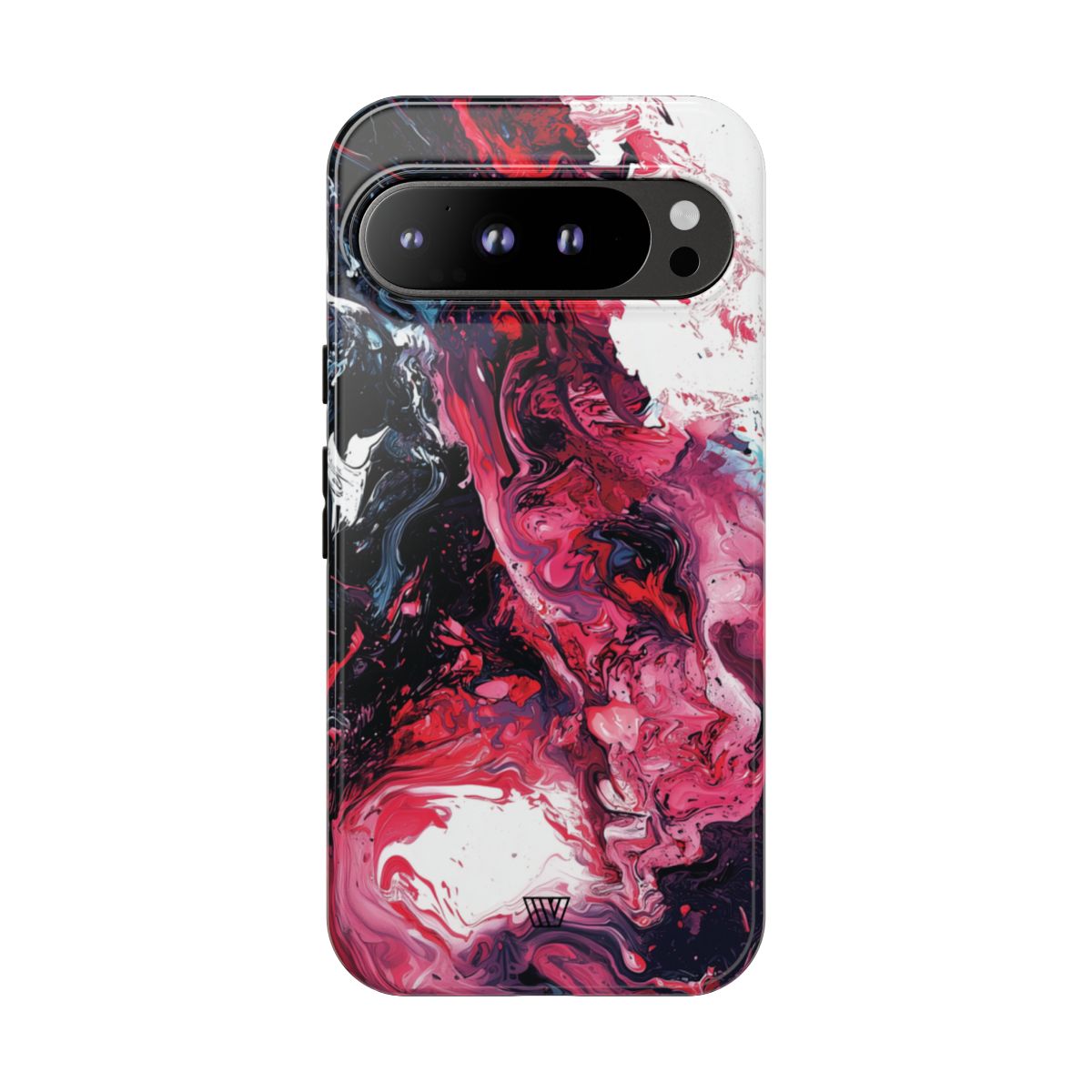 Ruby Flow Tough Phone Case – Google Pixel 9 Pro XL, Glossy