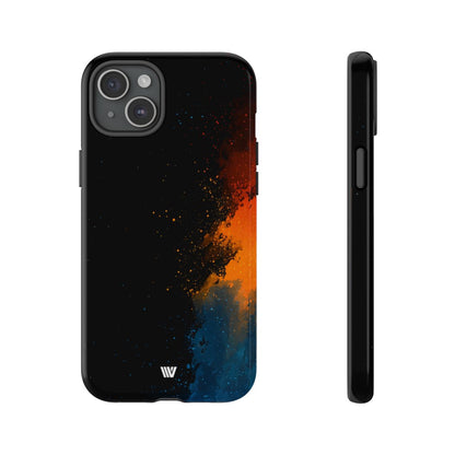 Void Splatter Tough Phone Case – iPhone 15 Plus, Glossy