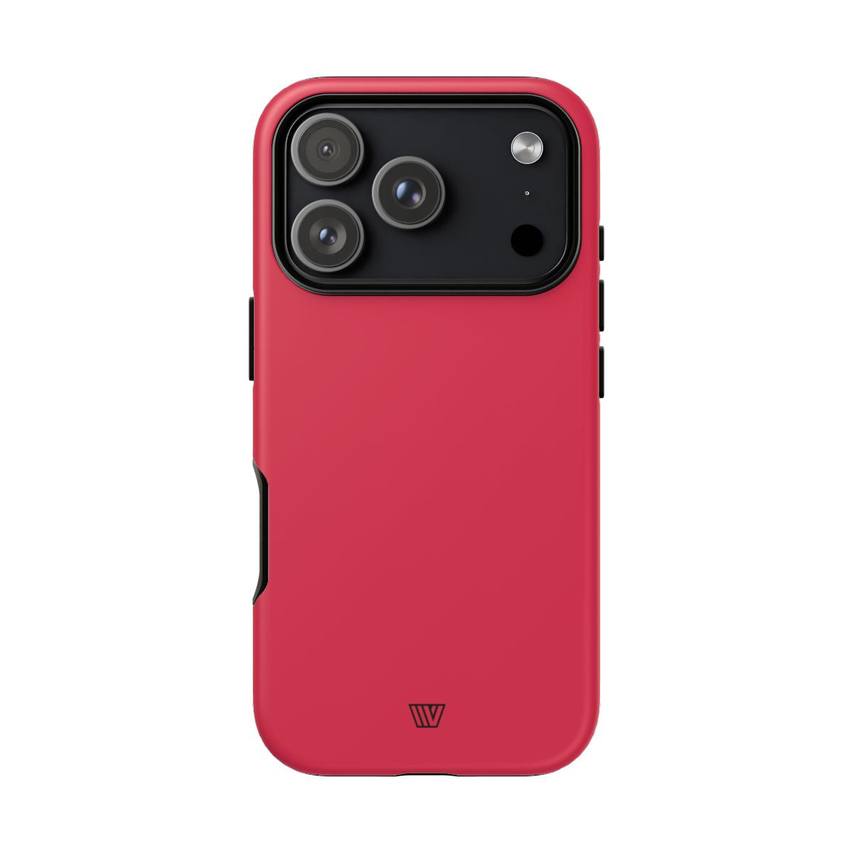 Red Amaranth Tough Phone Case – iPhone 17 Pro, Matte