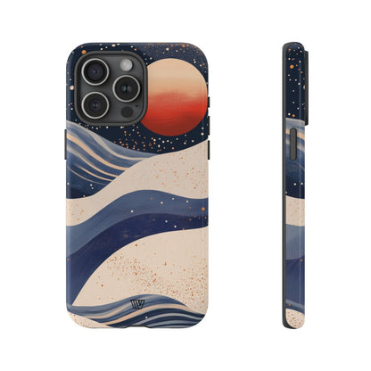 Cosmic Tides Tough Phone Case – iPhone 15 Pro Max, Glossy