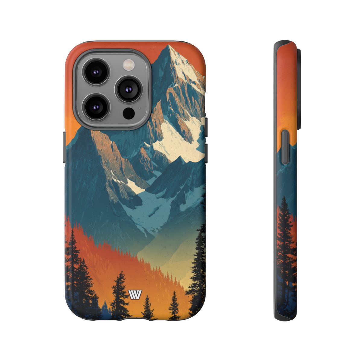 Sunset Summit Tough Phone Case – iPhone 14 Pro, Matte