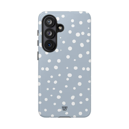 Blue Haze Dots Tough Phone Case – Samsung Galaxy S26, Glossy