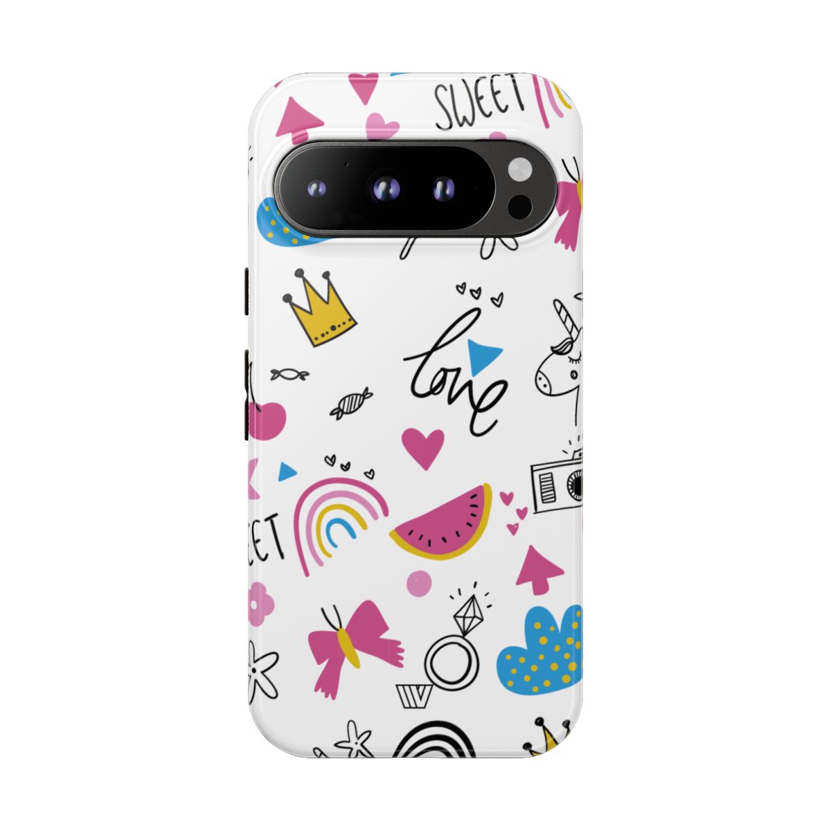 Sweet Love Tough Phone Case – Google Pixel 9 Pro, Glossy