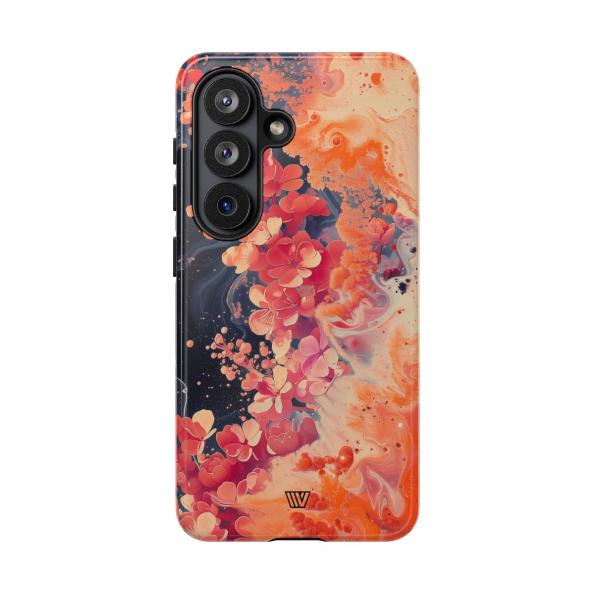 Wave of Flowers Tough Phone Case – Samsung Galaxy S26, Glossy