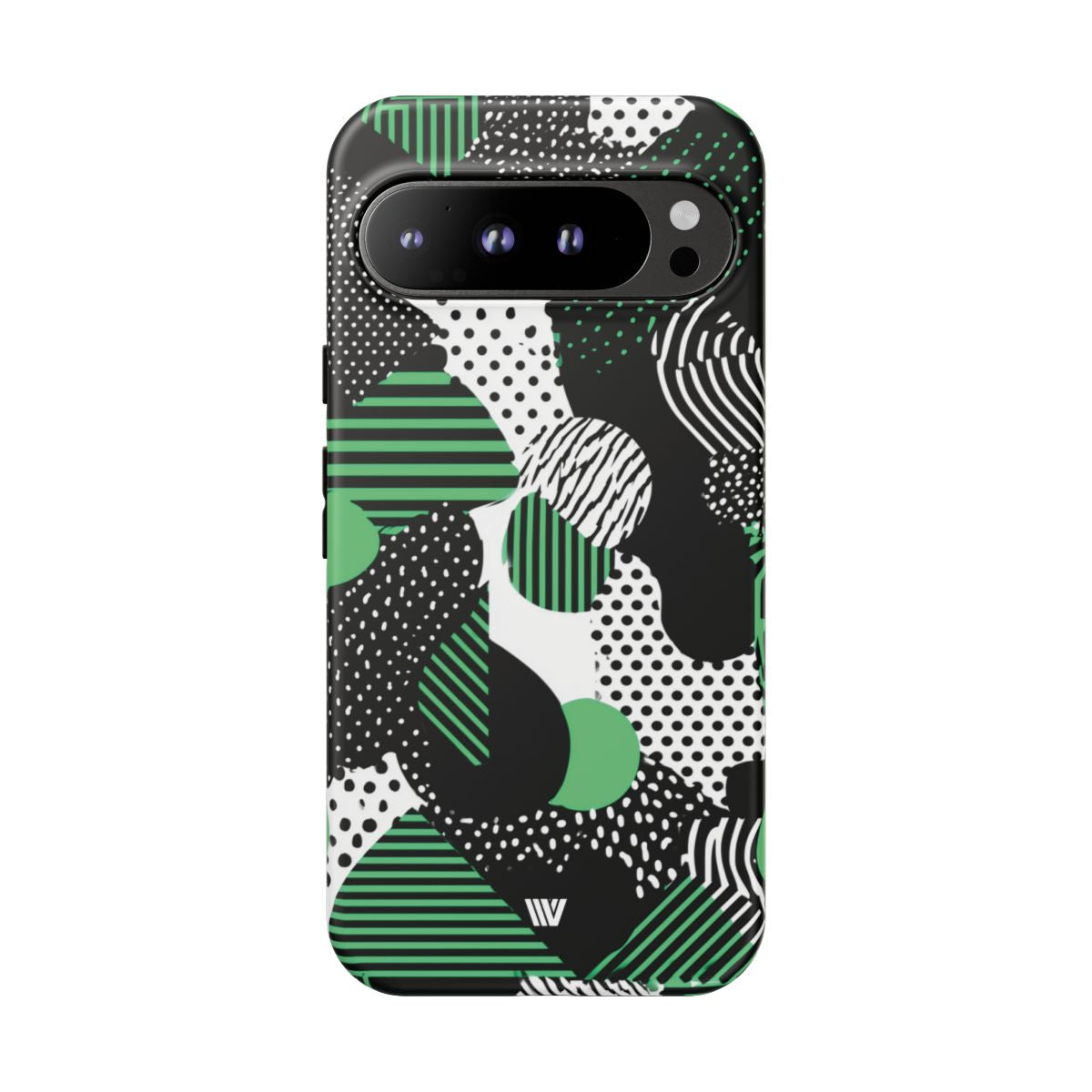 Pattern Clash Tough Phone Case – Google Pixel 9 Pro XL, Matte
