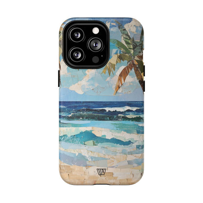 Beach Collage MagSafe Tough iPhone Case – iPhone 13 Pro, Matte