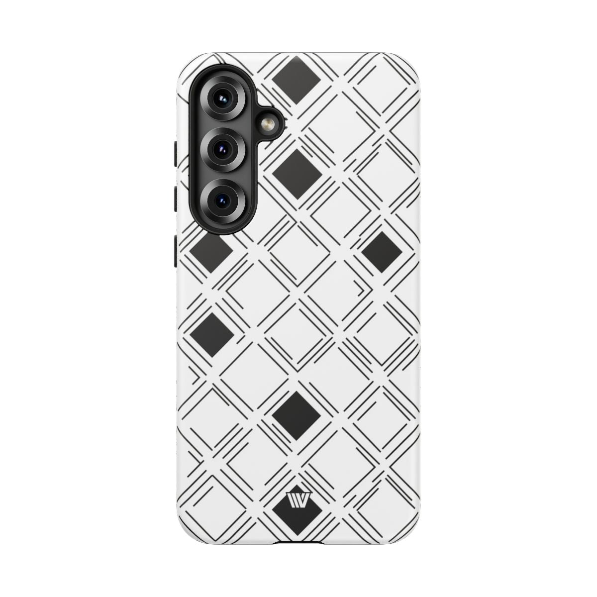 Geometric Focus Tough Phone Case – Samsung Galaxy S25 Plus, Matte