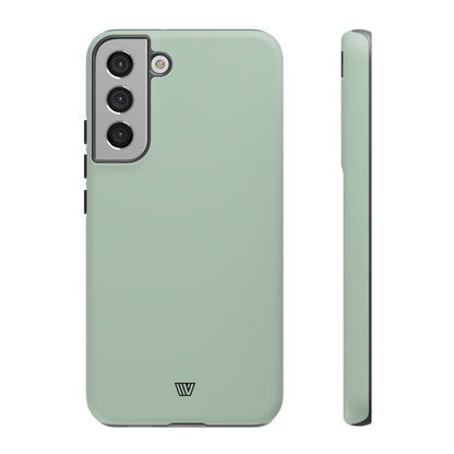 Pastel Green Solid Tough Phone Case – Samsung Galaxy S22 Plus, Matte