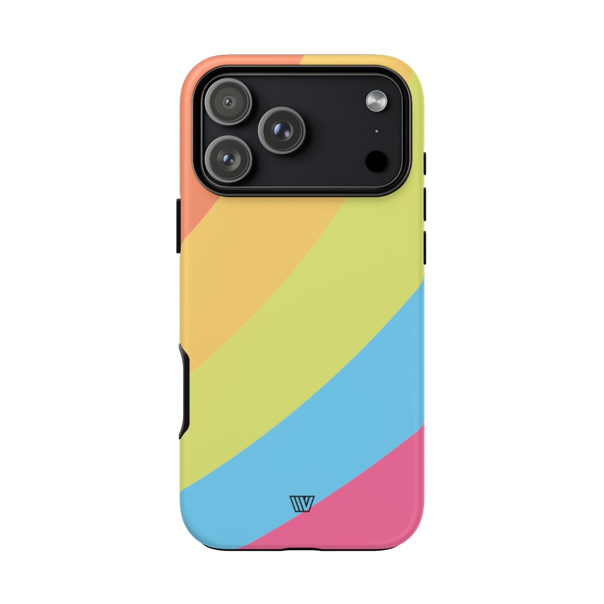 Neon Rainbow Tough Phone Case – iPhone 18 Pro Max, Matte