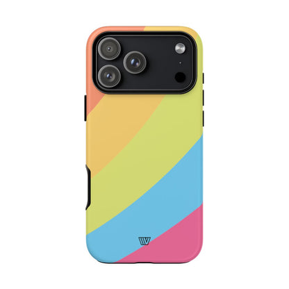 Neon Rainbow Tough Phone Case – iPhone 18 Pro Max, Matte