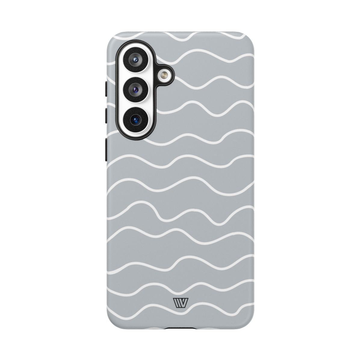 Gray Waves Tough Phone Case – Samsung Galaxy S26 Plus, Matte