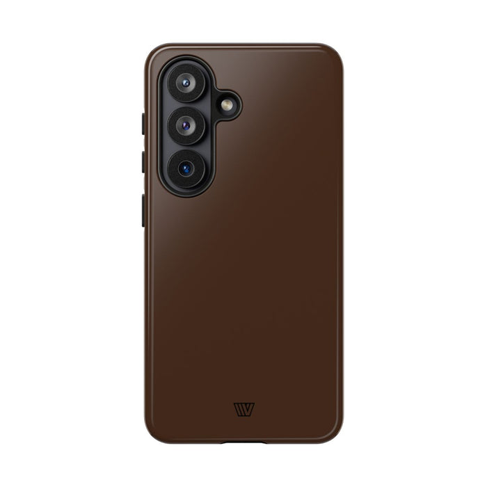 Brown Tough Phone Case – Samsung Galaxy S26, Glossy