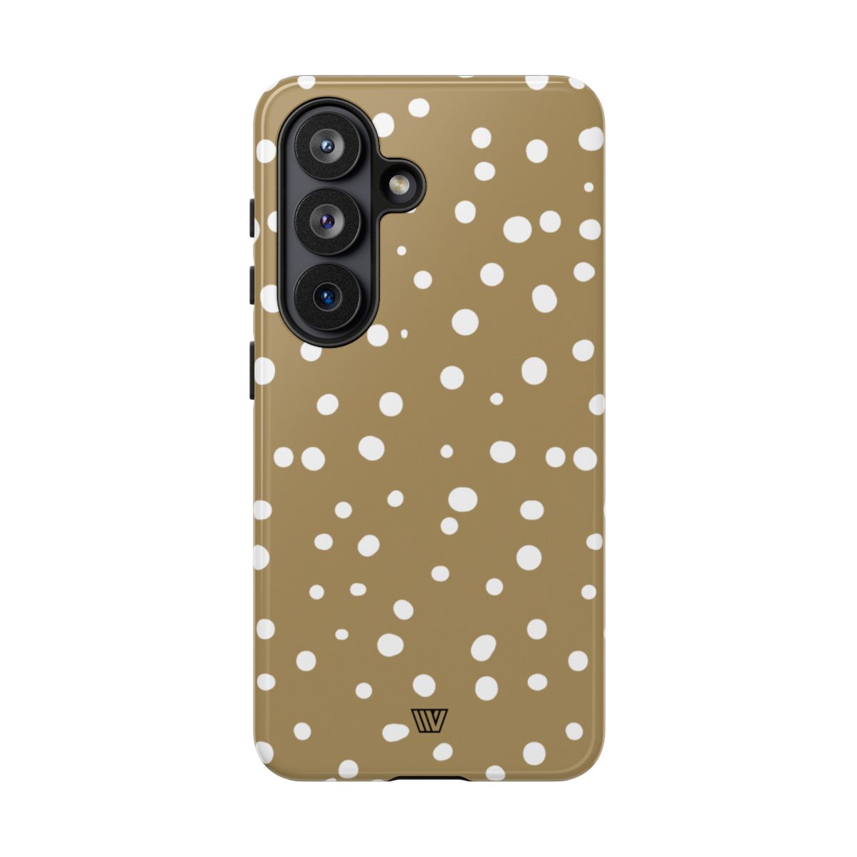 Dark Beige Dots Tough Phone Case – Samsung Galaxy S26, Glossy