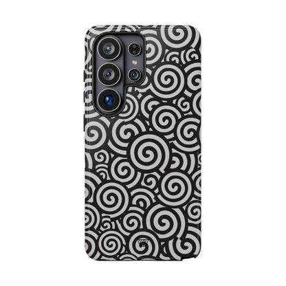 Abstract Sprial Tough Phone Case – Samsung Galaxy S26 Ultra, Glossy