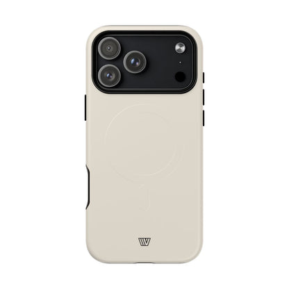 Bone White MagSafe Tough iPhone Case – iPhone 18 Pro Max, Matte