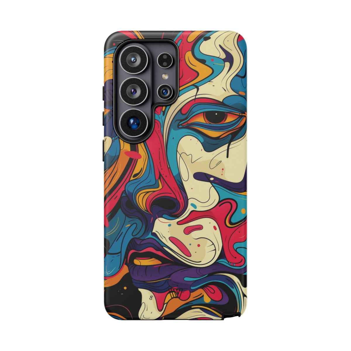 Abstract Gaze Tough Phone Case – Samsung Galaxy S26 Ultra, Matte