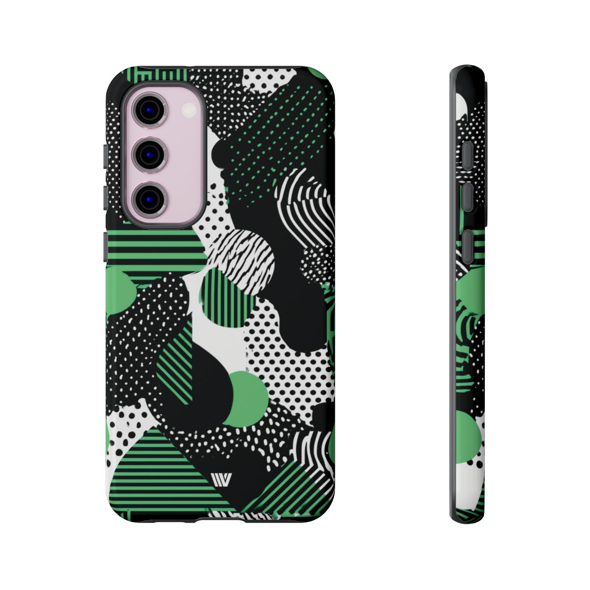 Pattern Clash Tough Phone Case – Samsung Galaxy S23 Plus, Glossy