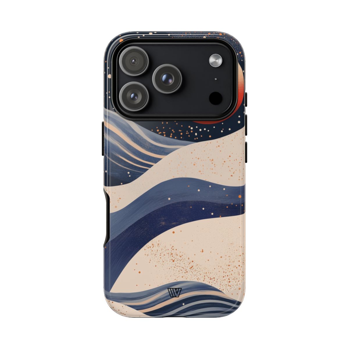 Cosmic Tides Tough Phone Case – iPhone 17 Pro, Glossy