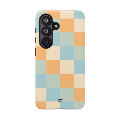 Daisy Checkerboard Tough Phone Case – Samsung Galaxy S26, Matte