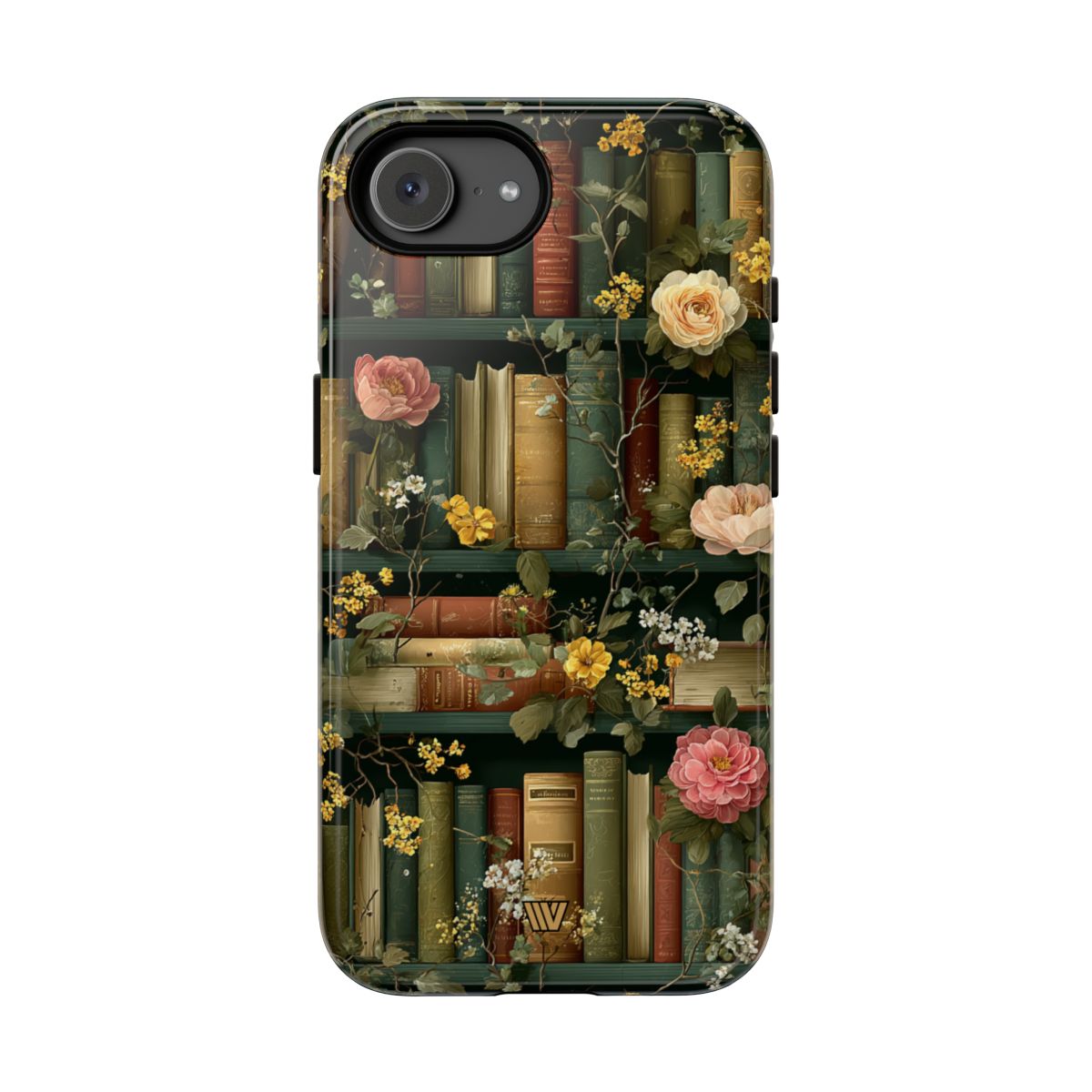 Bookshelf Tough Phone Case – iPhone 16e, Glossy