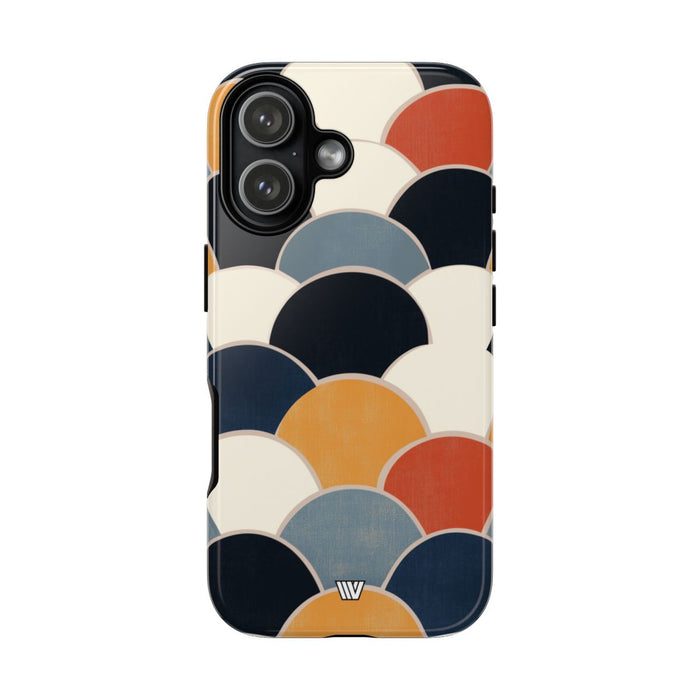 Sunset Shells Tough Phone Case – iPhone 17, Glossy