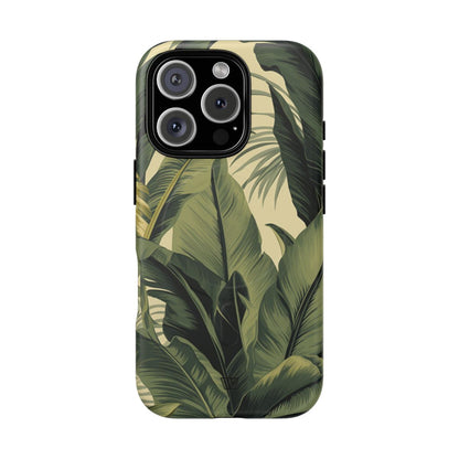 TROPICAL LEAVES | MagSafe Tough iPhone Case