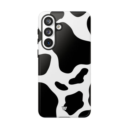 Cow Print Tough Phone Case – Samsung Galaxy S26 Plus, Glossy