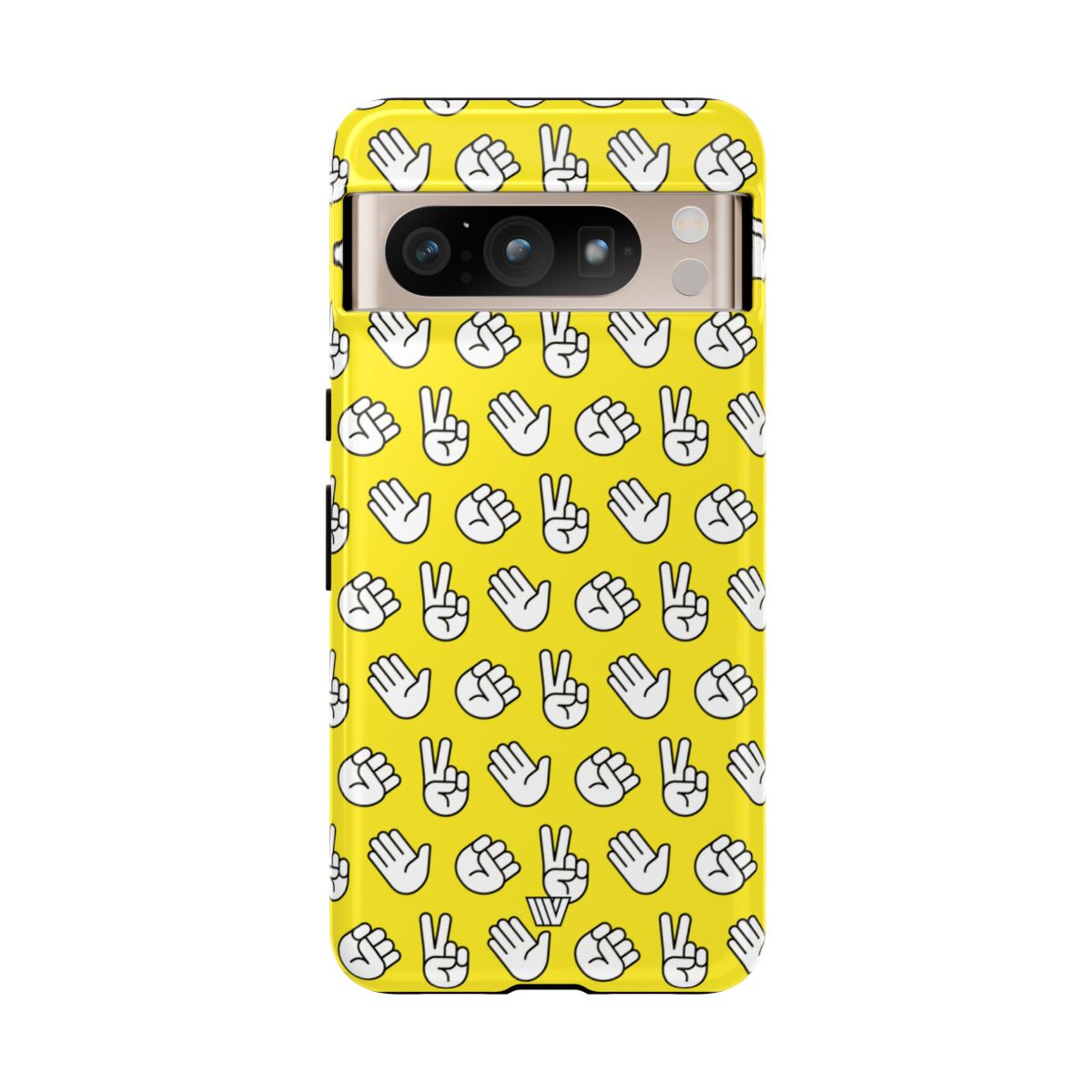 Rock Paper Scissors Tough Phone Case – Google Pixel 8 Pro, Glossy